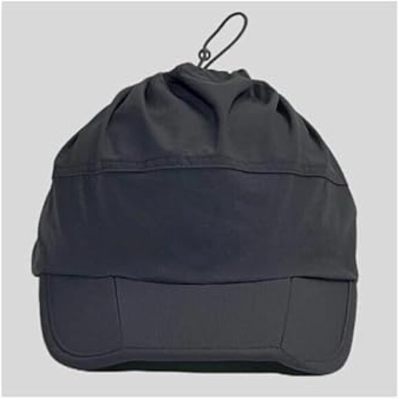 Foldable All-Season Ponytail Baseball Cap Sun Hat, Black (NWOT) - Picture 12 of 14